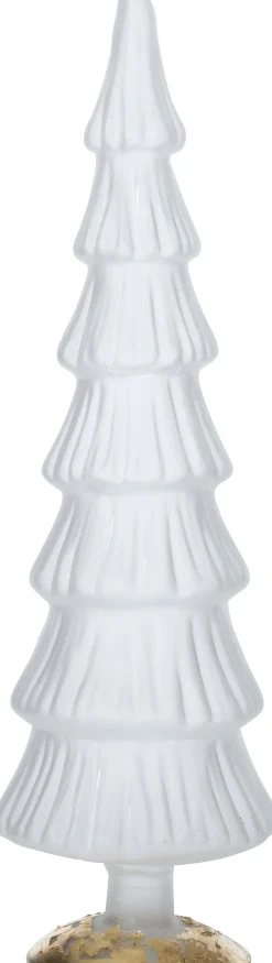 Intratuin decoratieboom Gina transparant wit D 10 H 35 cm