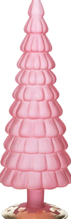 Intratuin decoratieboom Gina transparant roze D 10 H 30 cm