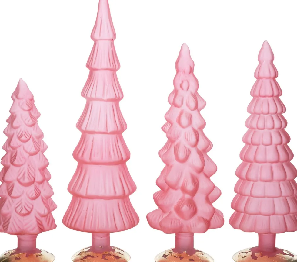 Intratuin decoratieboom Gina transparant roze D 10 H 30 cm