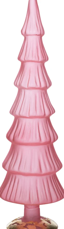 Intratuin decoratieboom Gina transparant roze D 10 H 35 cm