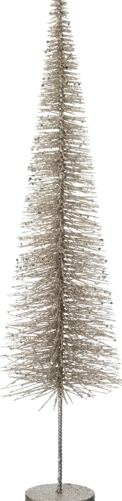Intratuin decoratieboom glitter zilver D 15 H 62 cm