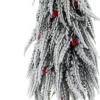 Intratuin decoratieboom Gnoom wit / rood D 18 H 70 cm