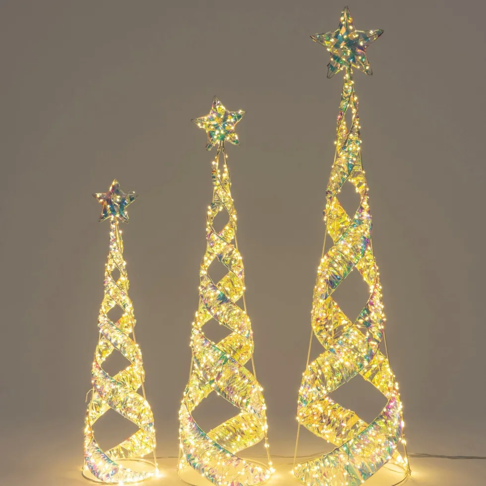 Intratuin decoratieboom Iris met verlichting D 30 H 120 cm