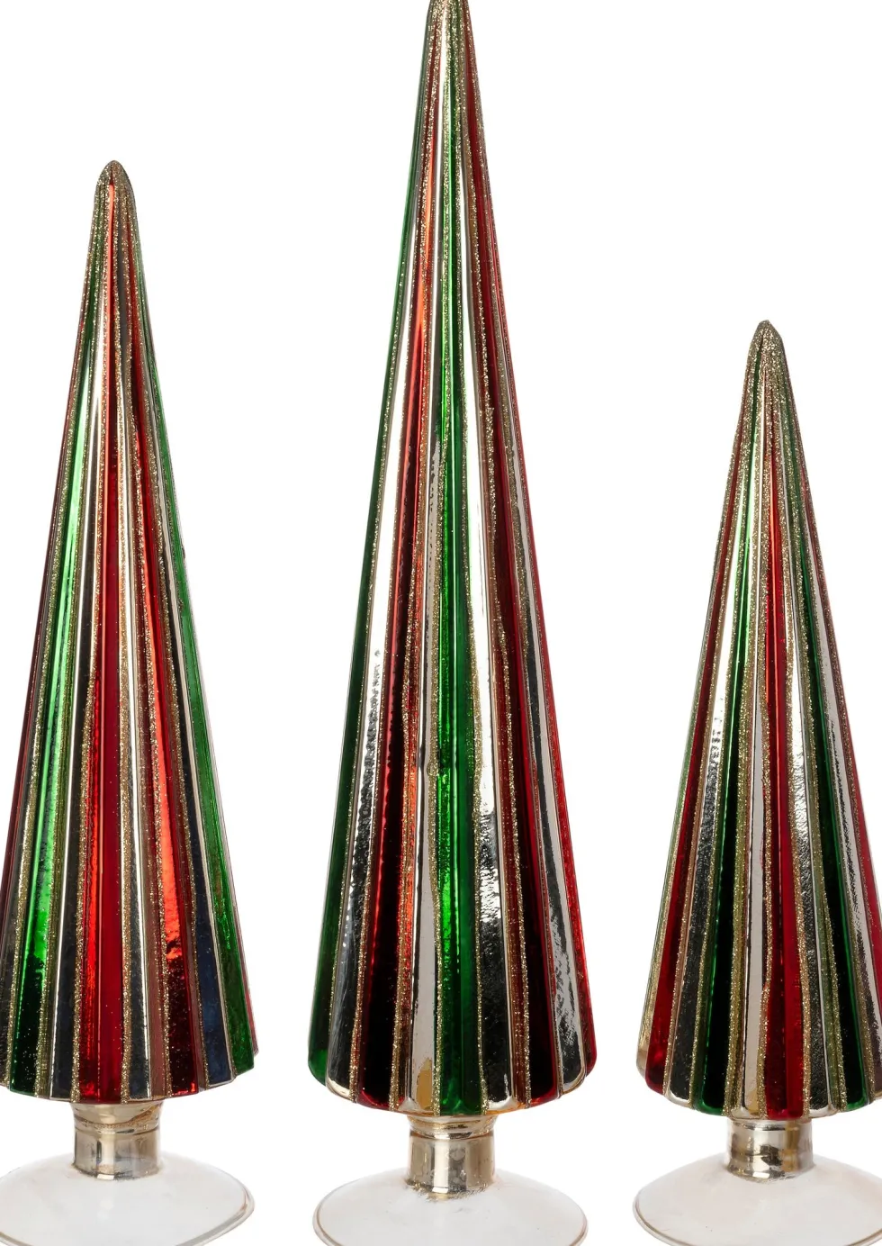 Intratuin decoratieboom Kirna goud / rood / groen D 8 H 28 cm