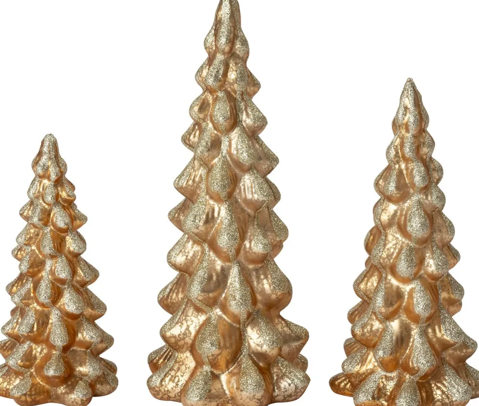 Intratuin decoratieboom Kirlia goud D 10 H 20 cm