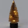 Intratuin decoratieboom Leonie donker bruin met verlichting D 5 H 13 cm