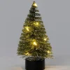 Intratuin decoratieboom Leonie licht groen met verlichting D 7 H 13 cm