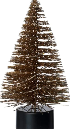 Intratuin decoratieboom Leonie bruin met verlichting D 7 H 13 cm