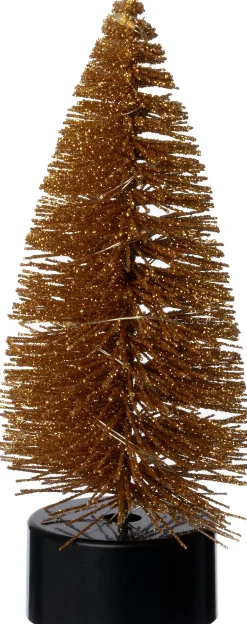 Intratuin decoratieboom Leonie koper met verlichting D 5 H 13 cm