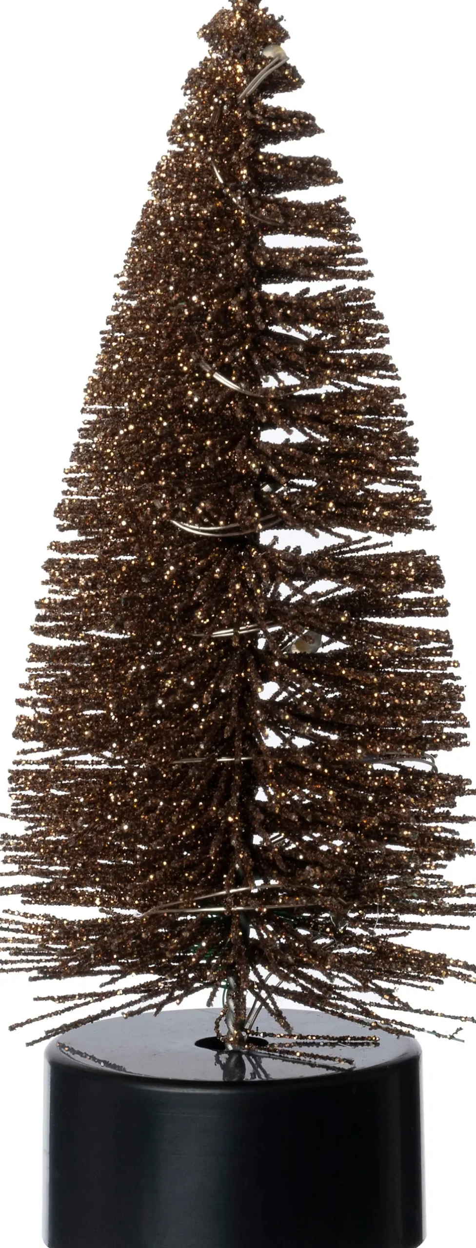 Intratuin decoratieboom Leonie licht groen met verlichting D 5 H 13 cm