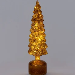 Intratuin decoratieboom Noah bruin met verlichting D 10 H 36,5 cm