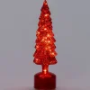 Intratuin decoratieboom Noah rood met verlichting D 10 H 36,5 cm