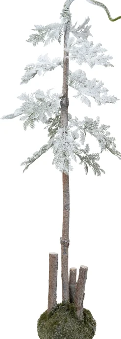Intratuin decoratieboom op mos wit D 27 H 165 cm