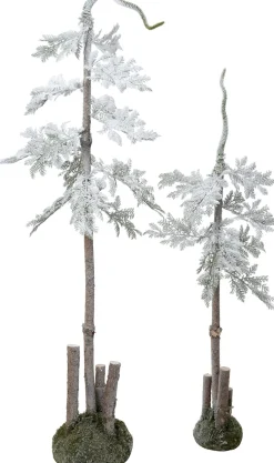 Intratuin decoratieboom op mos wit D 27 H 165 cm