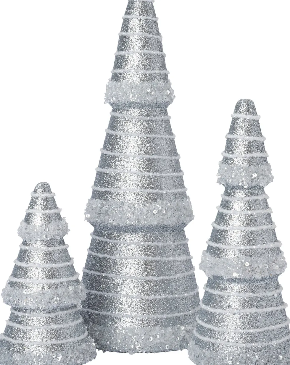 Intratuin decoratieboom Paulo zilver D 12 H 30 cm