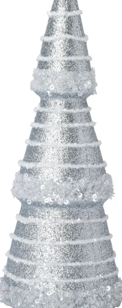 Intratuin decoratieboom Paulo zilver D 12 H 30 cm