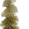 Intratuin decoratieboom Pine goud met 10 lampjes warm wit D 25 H 9,5 cm