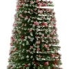 Intratuin decoratieboom rood / groen D 14 H 45 cm