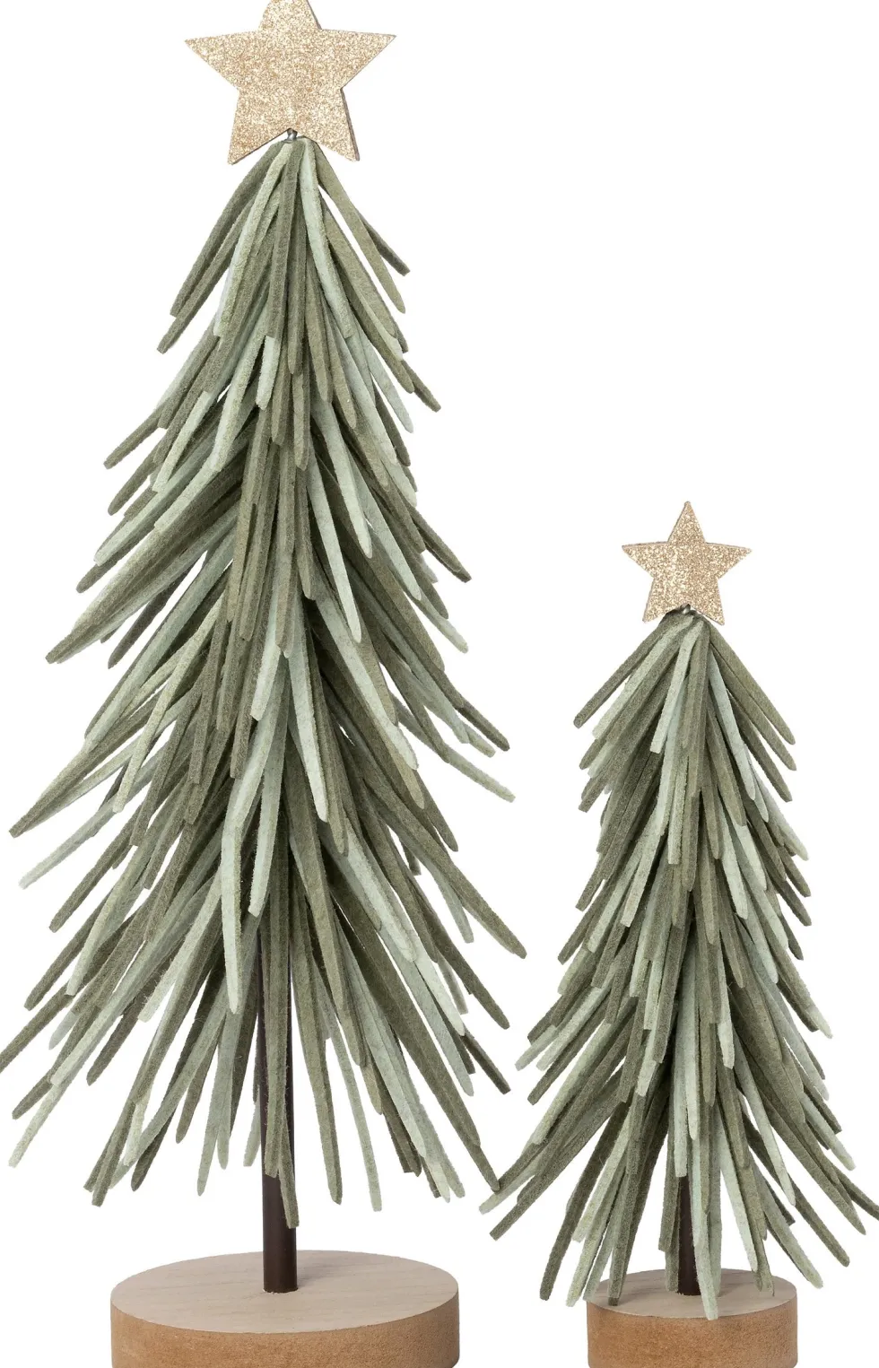 Intratuin decoratieboom Sliert groen D 10 H 40 cm