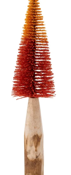 Intratuin decoratieboom Stamos rood / oranje D 8 H 33 cm