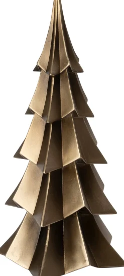 Intratuin decoratieboom Tarja goud 11,6 x 11,4 x 26 cm