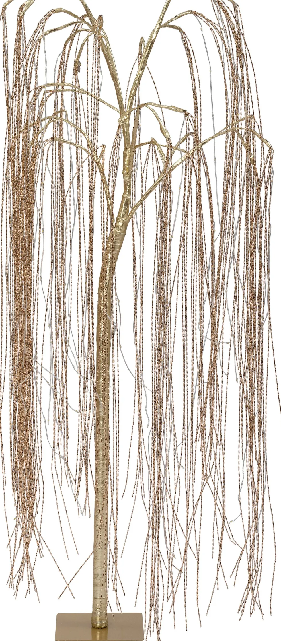 Intratuin decoratieboom wilg beige met verlichting 70 x 70 x 153 cm