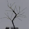 Intratuin decoratieboom zwart met verlichting 12 x 12 x 45 cm