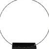 Intratuin decoratiecircel met led verlichting D 50 cm zwart