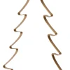 Intratuin decoratiekerstboom met tray Tina goud 40 x 30 x 60 cm