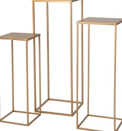 Intratuin Guido plantentafel koper 19 x 19 x 50 cm
