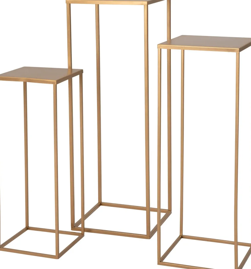 Intratuin Guido plantentafel koper 25 x 25 x 70 cm