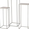 Intratuin Guido plantentafel taupe 25 x 25 x 70 cm