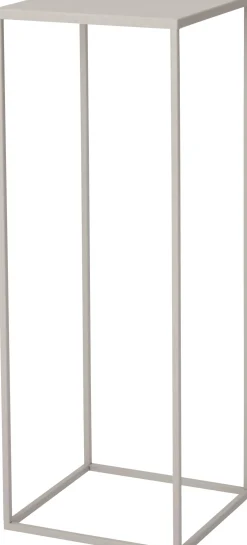 Intratuin Guido plantentafel taupe 25 x 25 x 70 cm