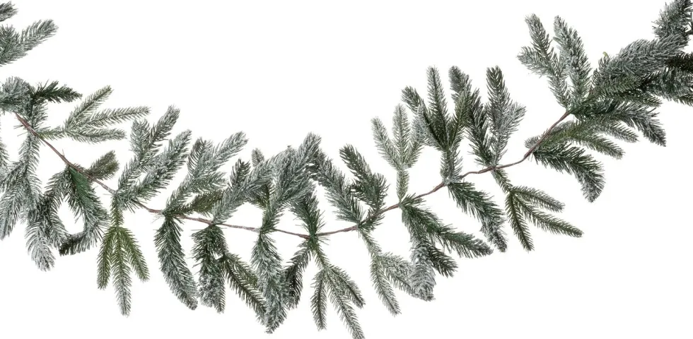 Intratuin guirlande Bavarian besneeuwd 274 cm