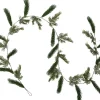 Intratuin guirlande groen dennenappel met 35 lampjes warm wit 270 cm