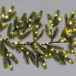 Intratuin guirlande groen met 320 lampjes warm wit D 32 L 180 cm