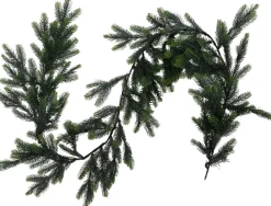 Intratuin guirlande groen met 320 lampjes warm wit D 32 L 180 cm