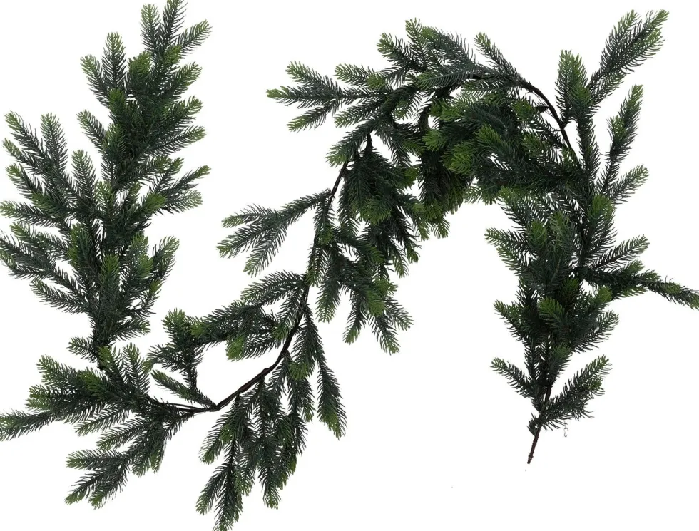 Intratuin guirlande groen met 320 lampjes warm wit D 32 L 180 cm