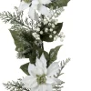 Intratuin guirlande met kerststerren rood 153 x 15,5 x 13 cm