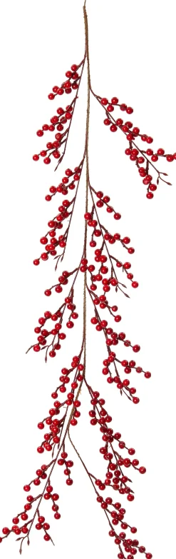 Intratuin guirlande takken met bessen 120 cm rood