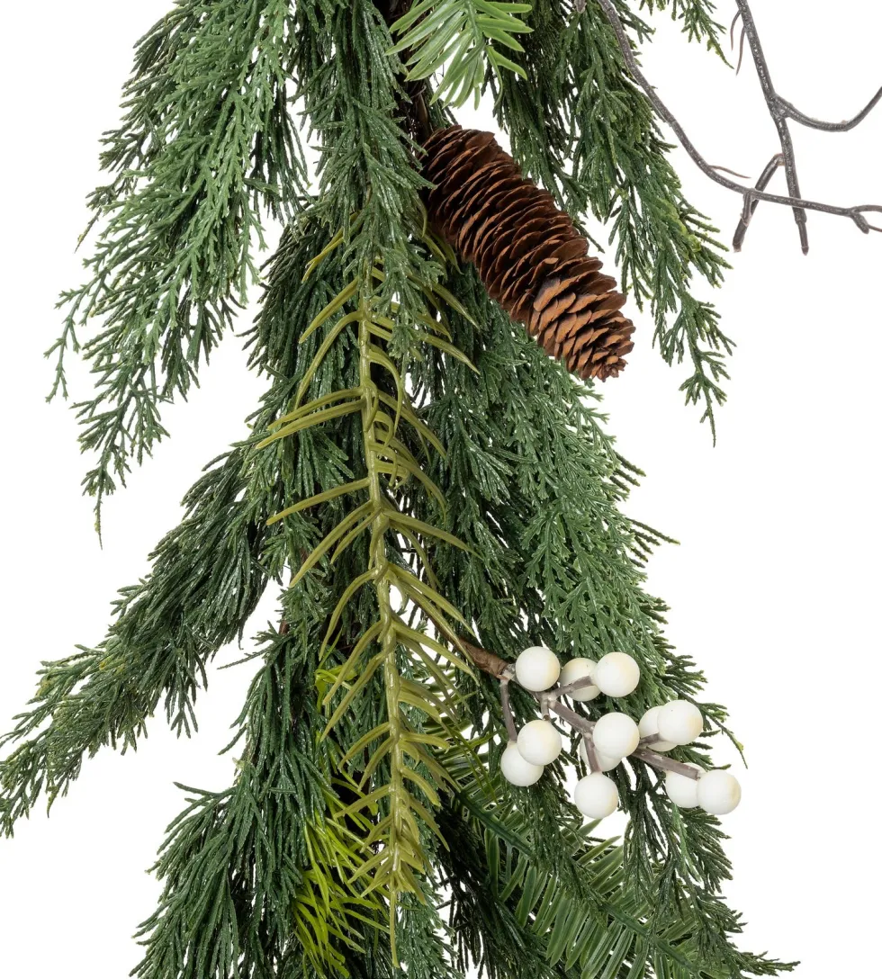Intratuin guirlande witte bes 172 cm