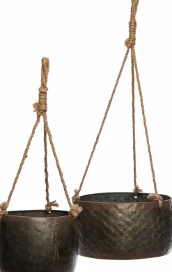 Intratuin hangpot grijs D 27,5 H 16 cm