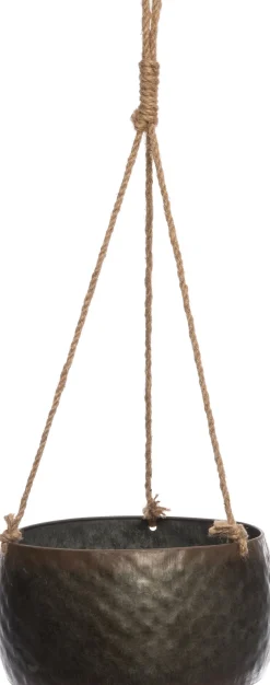 Intratuin hangpot grijs D 27,5 H 16 cm