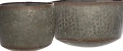 Intratuin hangpot grijs 20,5 x 18,5 x 18 cm