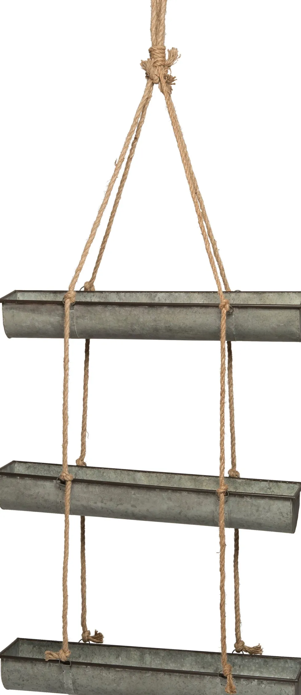 Intratuin hangpot grijs 70 x 18 x 120 cm
