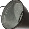 Intratuin hangpot grijs 28,5 x 24 x 28,5 cm