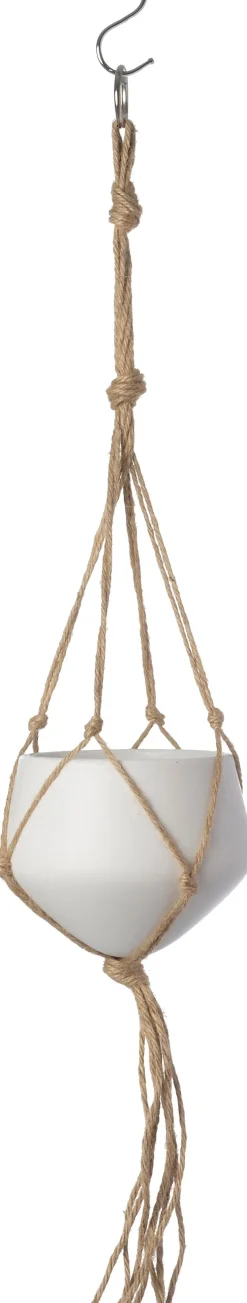Intratuin hangpot Josh wit D 14 H 11,5 cm