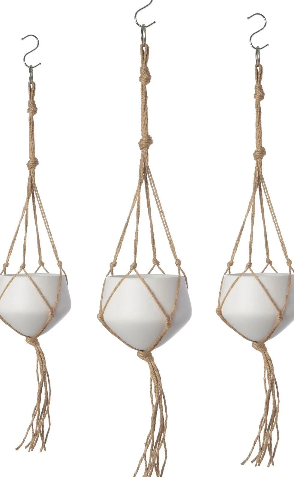 Intratuin hangpot Josh wit D 16 H 13,5 cm