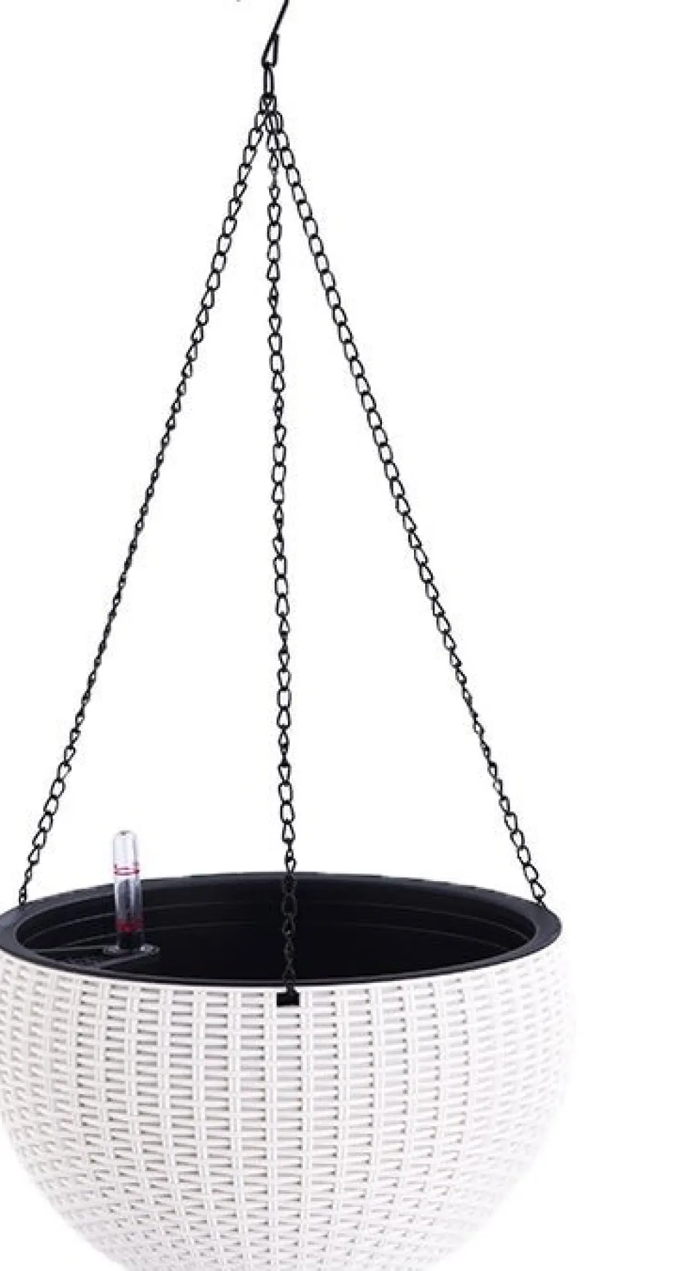 Intratuin hangpot Niels wit D 26 H 16,2 cm