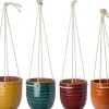 Intratuin hangpot Rumi blauw D 15 H 15 cm